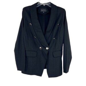 Eloquii Black Double Breasted Blazer